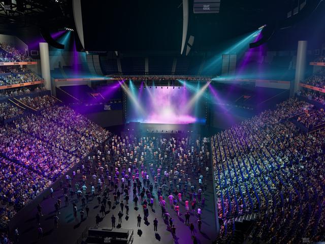 Bridgestone Arena - Section 302 Seat View