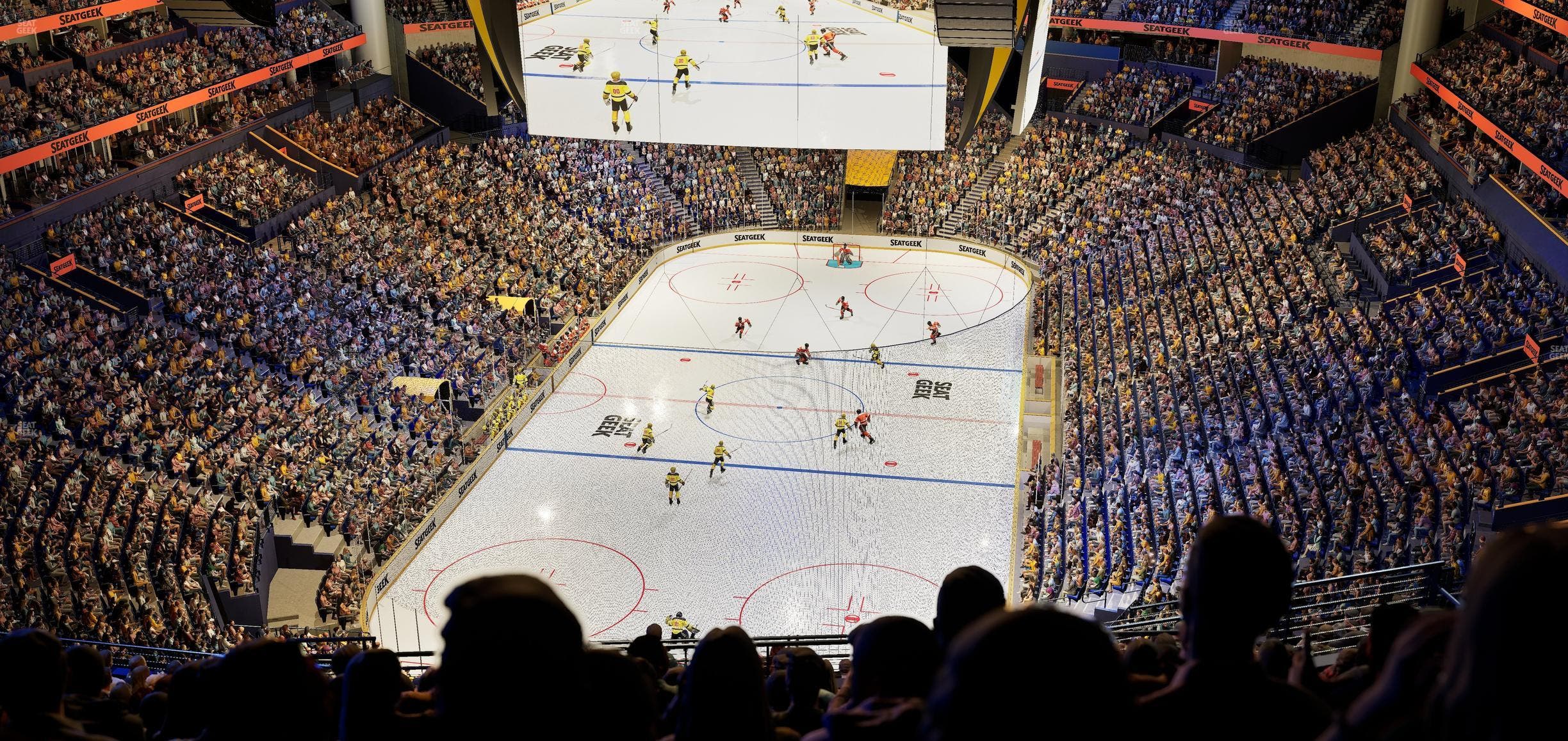 Bridgestone Arena - Section 302 Seat View