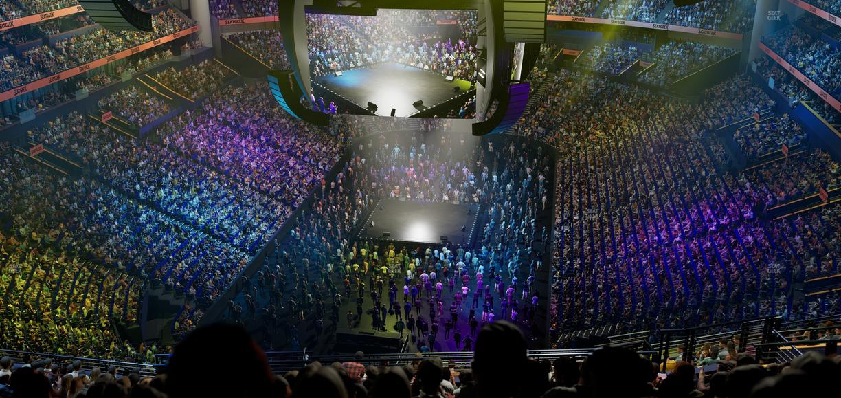 Bridgestone Arena - Section 302 Seat View