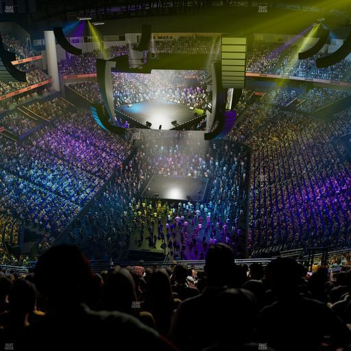 Bridgestone Arena - Section 302 Seat View