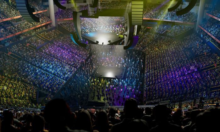 Bridgestone Arena - Section 302 Seat View