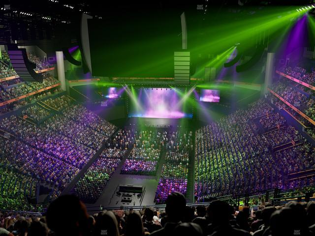 Bridgestone Arena - Section 302 Seat View