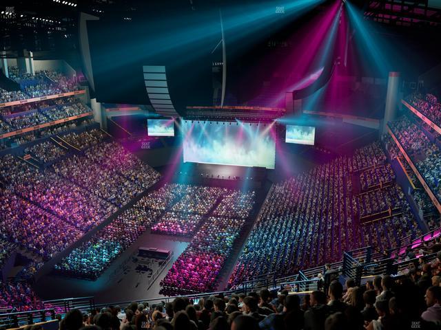 Bridgestone Arena - Section 303 Seat View Bridgestone Arena - Section 303 Seat View