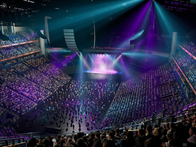 Bridgestone Arena - Section 303 Seat View Bridgestone Arena - Section 303 Seat View