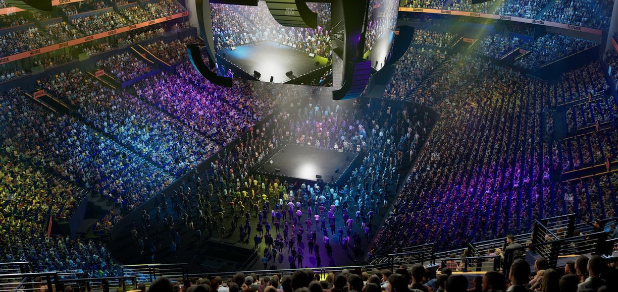 Bridgestone Arena - Section 303 Seat View