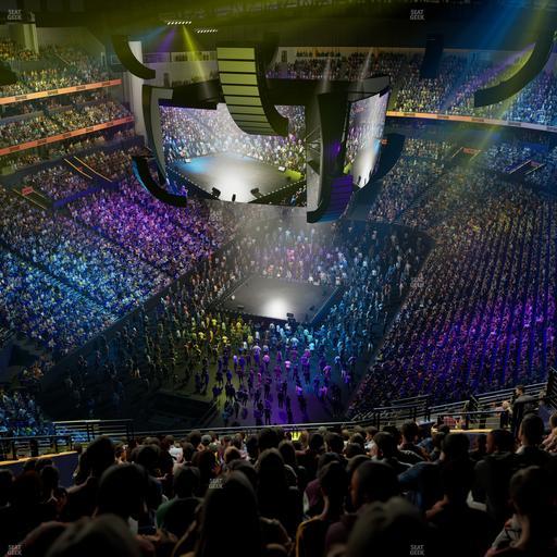 Bridgestone Arena - Section 303 Seat View