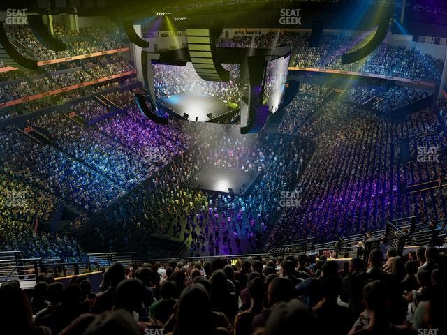 Bridgestone Arena - Section 303 Seat View