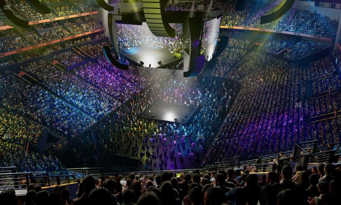 Bridgestone Arena - Section 303 Seat View