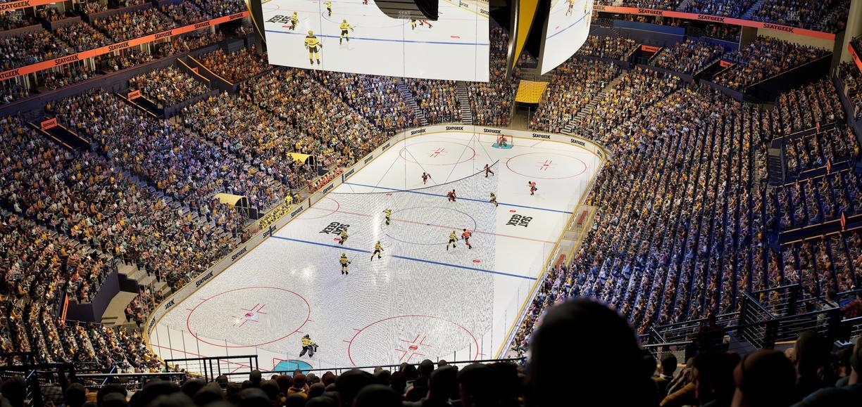 Bridgestone Arena - Section 303 Seat View