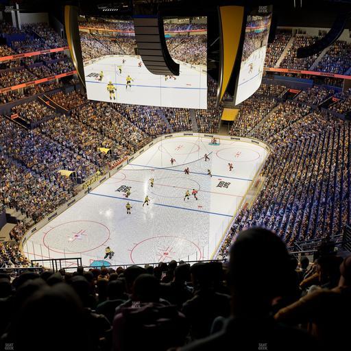 Bridgestone Arena - Section 303 Seat View