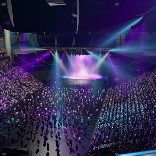 Bridgestone Arena - Section 303 Seat View