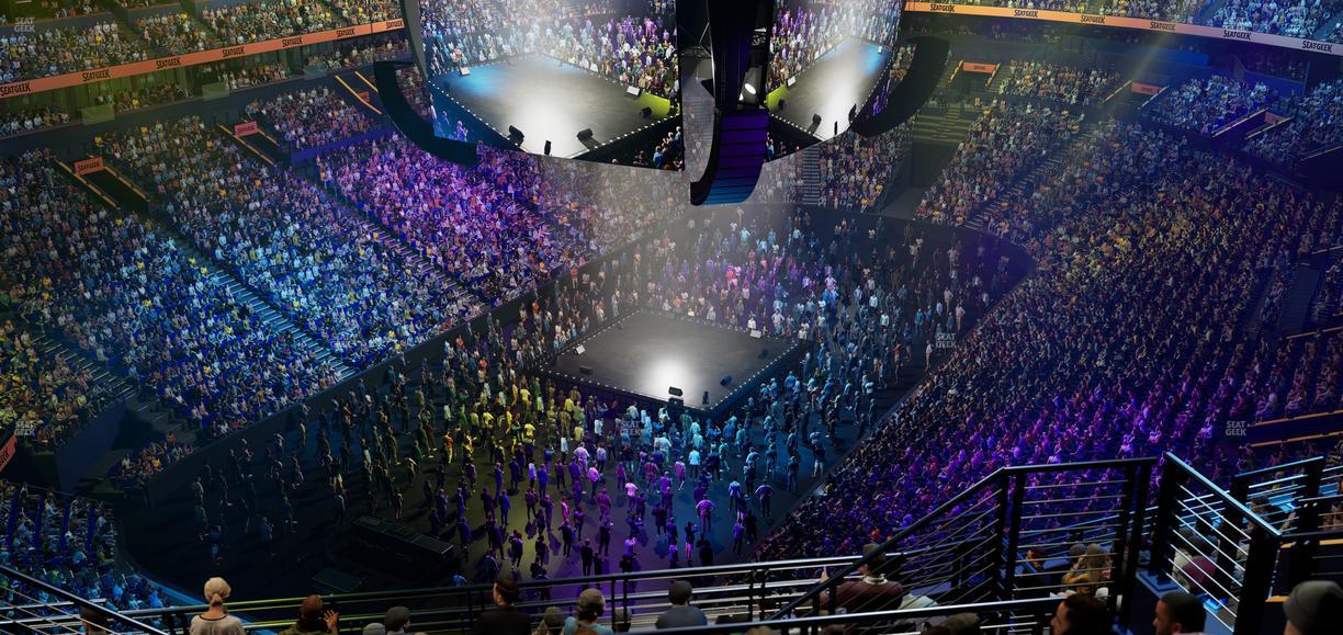 Bridgestone Arena - Section 304 Seat View