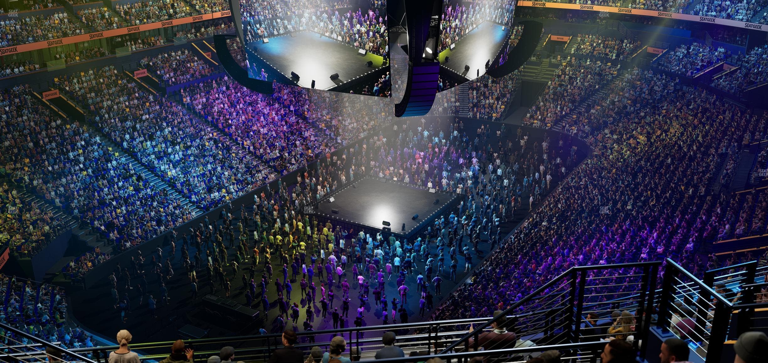 Bridgestone Arena - Section 304 Seat View