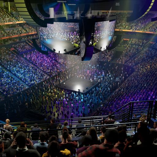 Bridgestone Arena - Section 304 Seat View