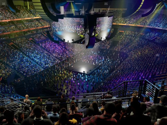 Bridgestone Arena - Section 304 Seat View