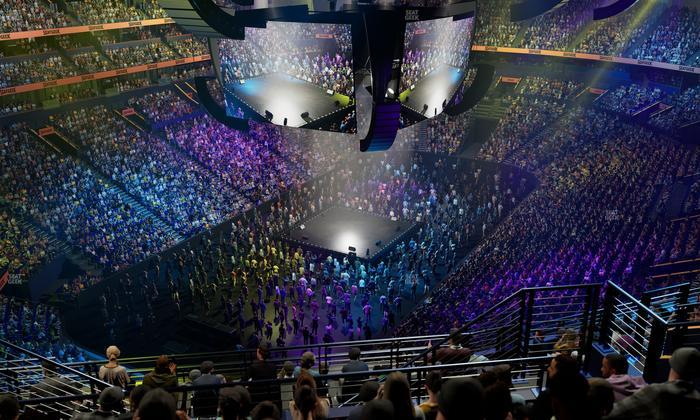 Bridgestone Arena - Section 304 Seat View