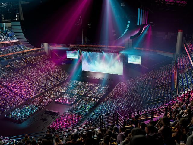 Bridgestone Arena - Section 304 Seat View Bridgestone Arena - Section 304 Seat View