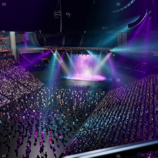 Bridgestone Arena - Section 304 Seat View