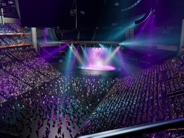 Bridgestone Arena - Section 304 Seat View