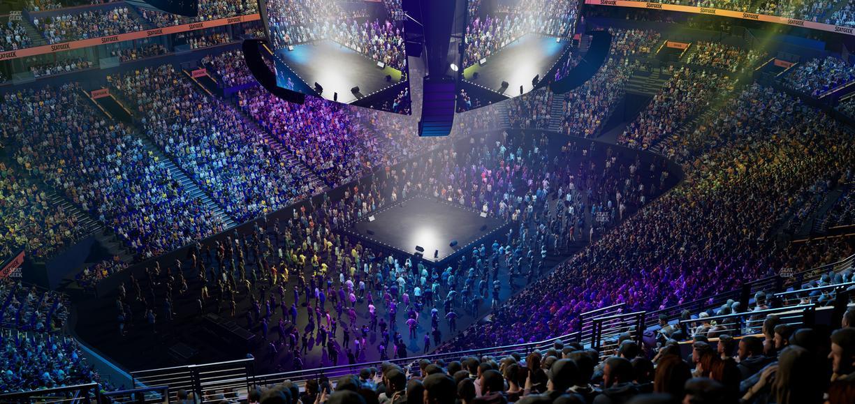 Bridgestone Arena - Section 305 Seat View