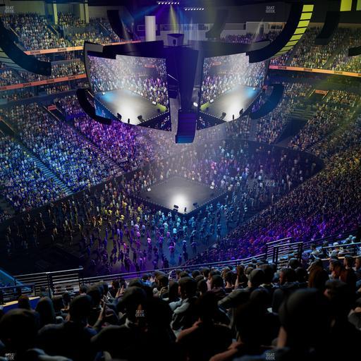 Bridgestone Arena - Section 305 Seat View