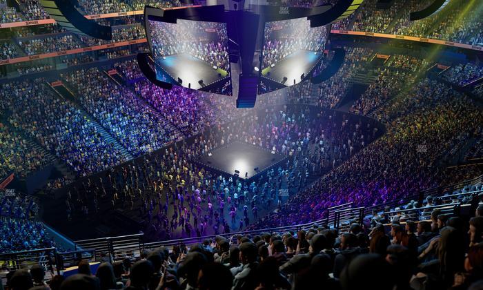 Bridgestone Arena - Section 305 Seat View