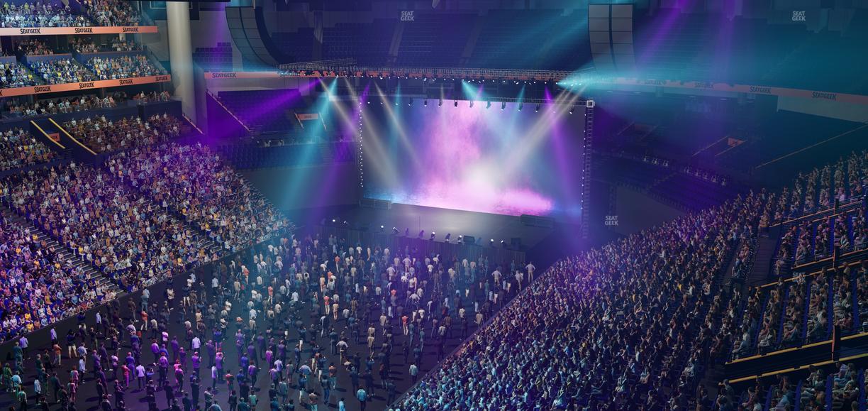 Bridgestone Arena - Section 305 Seat View