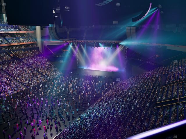 Bridgestone Arena - Section 305 Seat View