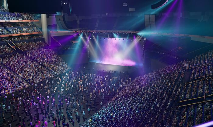 Bridgestone Arena - Section 305 Seat View