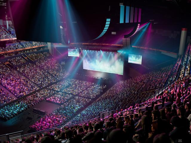 Bridgestone Arena - Section 305 Seat View Bridgestone Arena - Section 305 Seat View