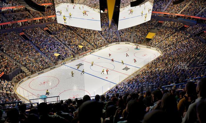 Bridgestone Arena - Section 305 Seat View