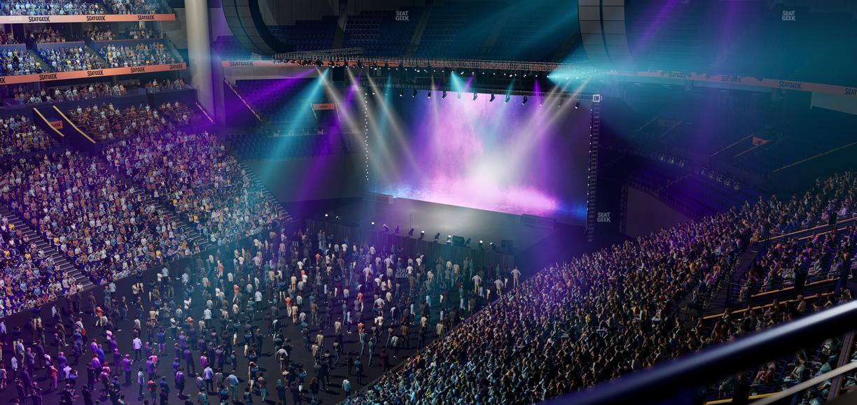 Bridgestone Arena - Section 306 Seat View