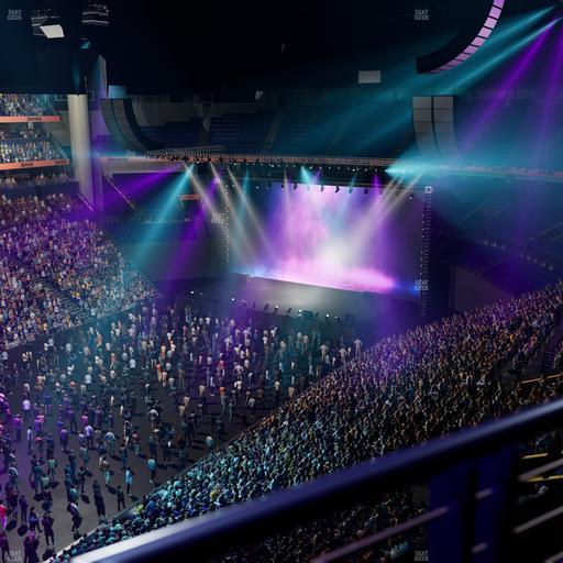 Bridgestone Arena - Section 306 Seat View