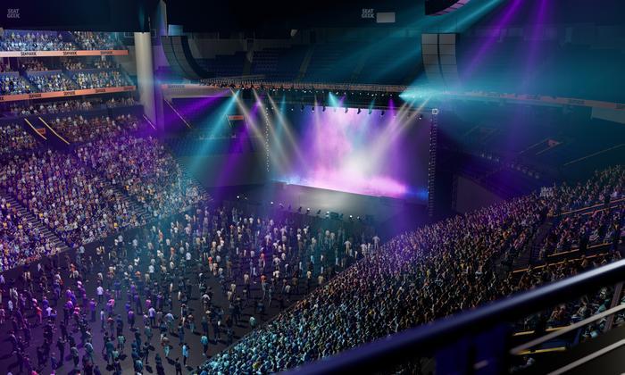 Bridgestone Arena - Section 306 Seat View