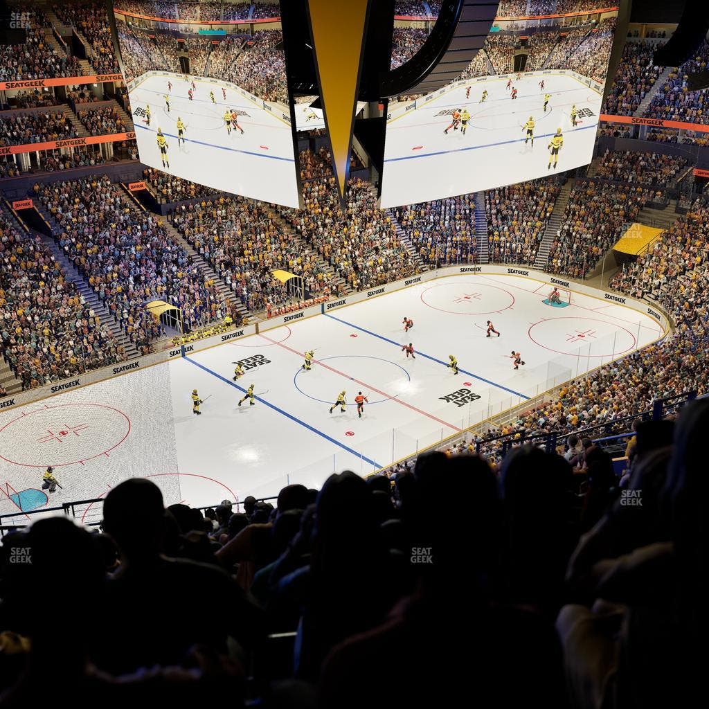 Bridgestone Arena - Section 306 Seat View