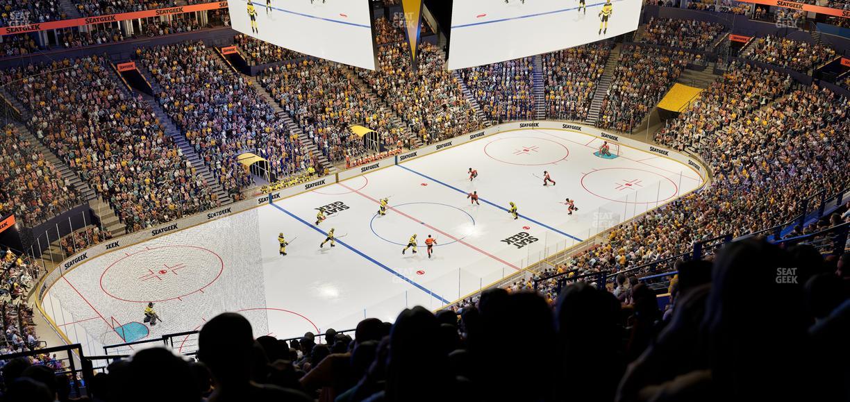 Bridgestone Arena - Section 306 Seat View