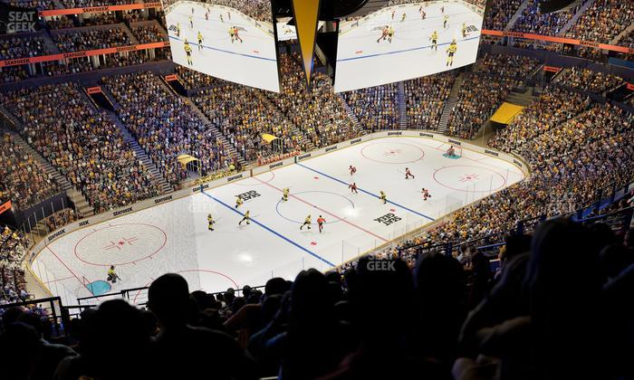 Bridgestone Arena - Section 306 Seat View