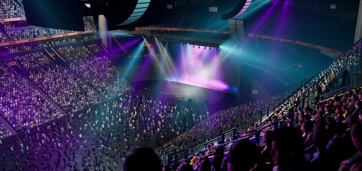 Bridgestone Arena - Section 306 Seat View