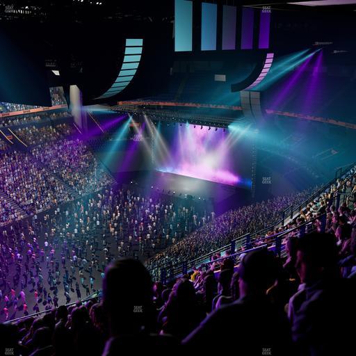 Bridgestone Arena - Section 306 Seat View