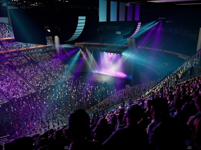 Bridgestone Arena - Section 306 Seat View Bridgestone Arena - Section 306 Seat View