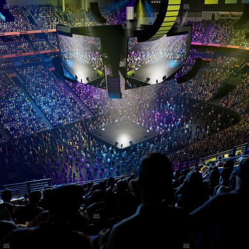 Bridgestone Arena - Section 306 Seat View