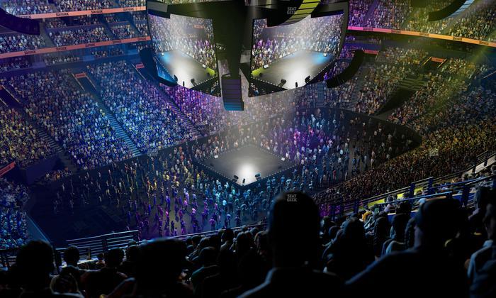 Bridgestone Arena - Section 306 Seat View