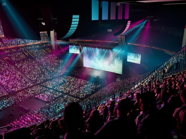 Bridgestone Arena - Section 306 Seat View Bridgestone Arena - Section 306 Seat View