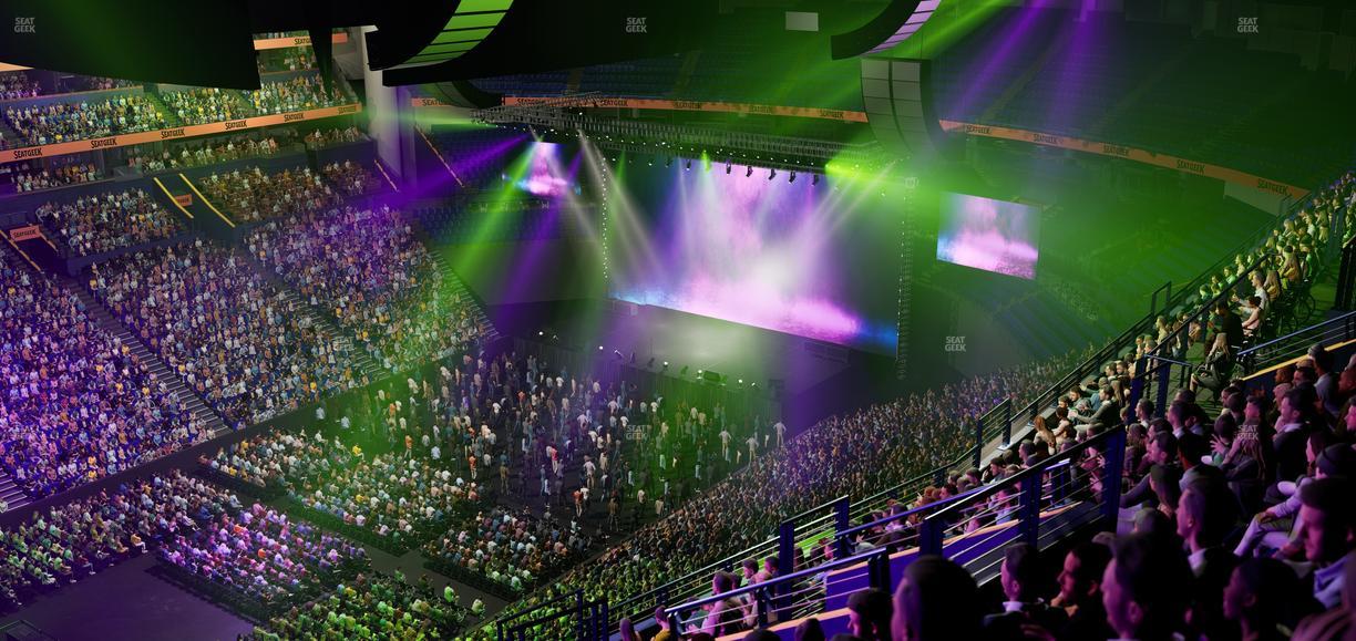 Bridgestone Arena - Section 306 Seat View