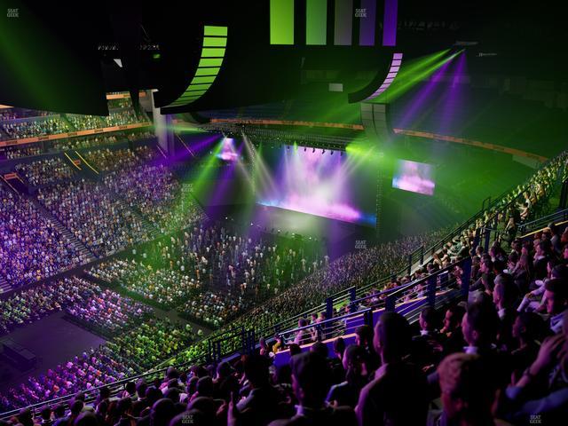 Bridgestone Arena - Section 306 Seat View