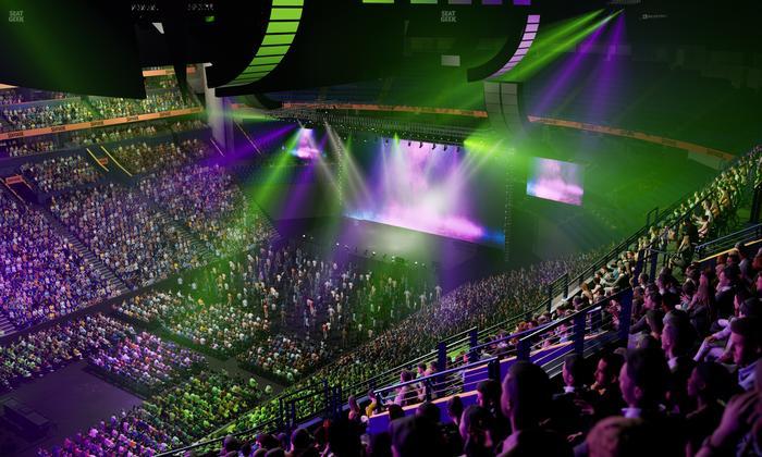 Bridgestone Arena - Section 306 Seat View