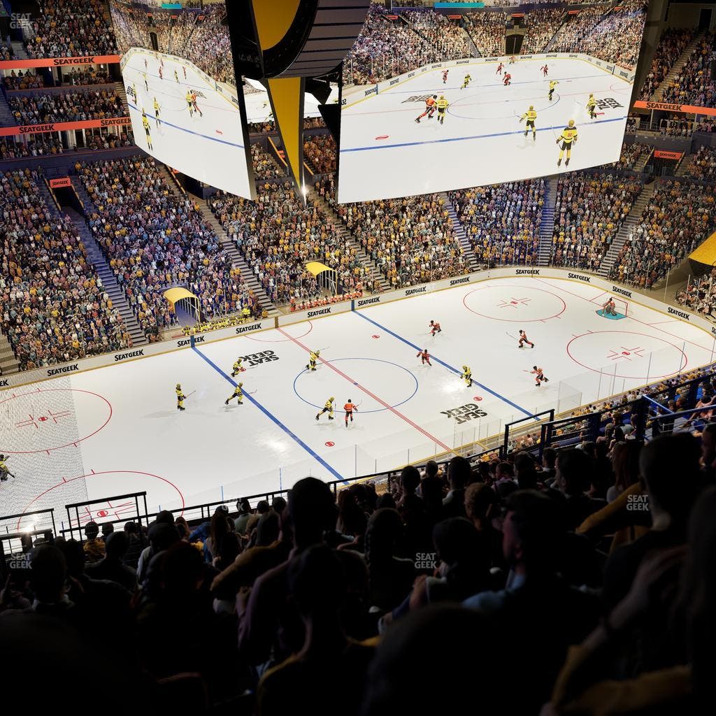 Bridgestone Arena - Section 307 Seat View