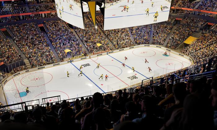Bridgestone Arena - Section 307 Seat View