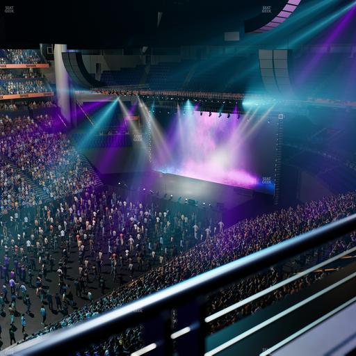 Bridgestone Arena - Section 307 Seat View