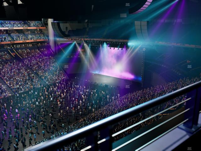 Bridgestone Arena - Section 307 Seat View